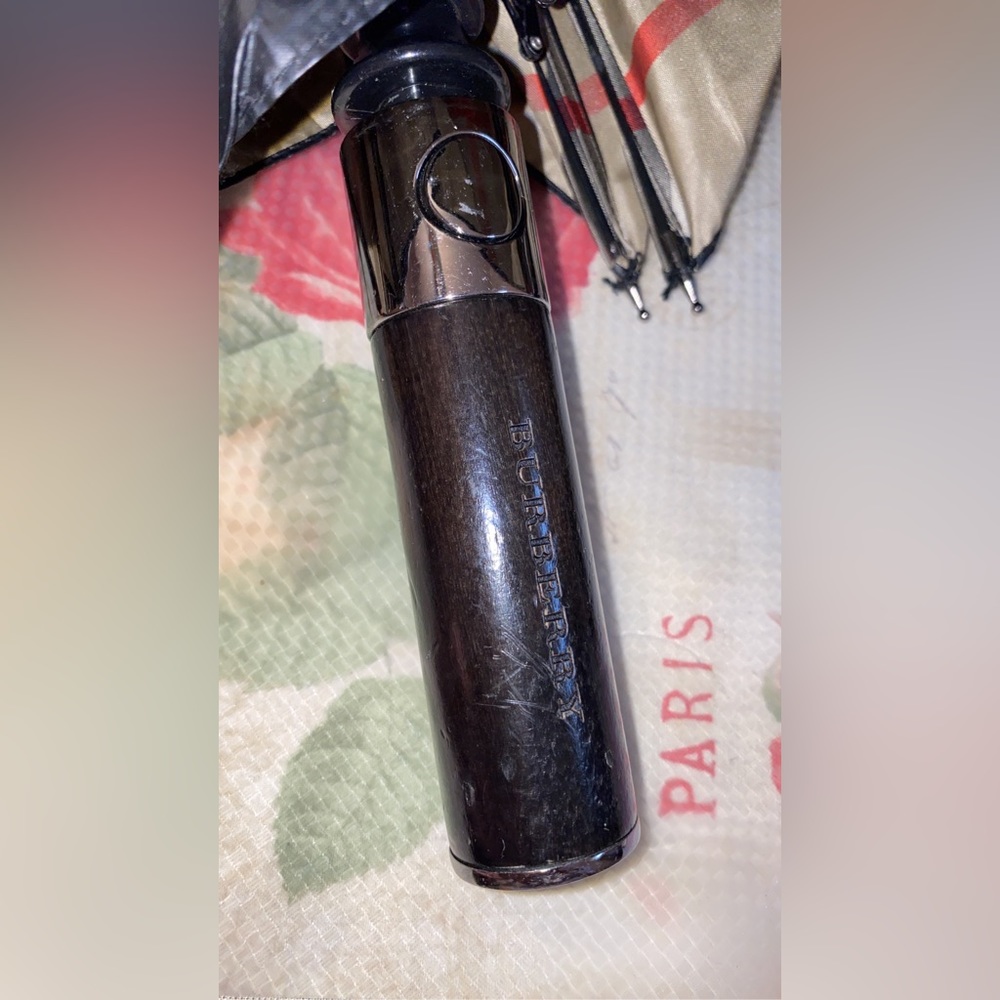 Burberry Umbrella W/ Automatic Button - image 3